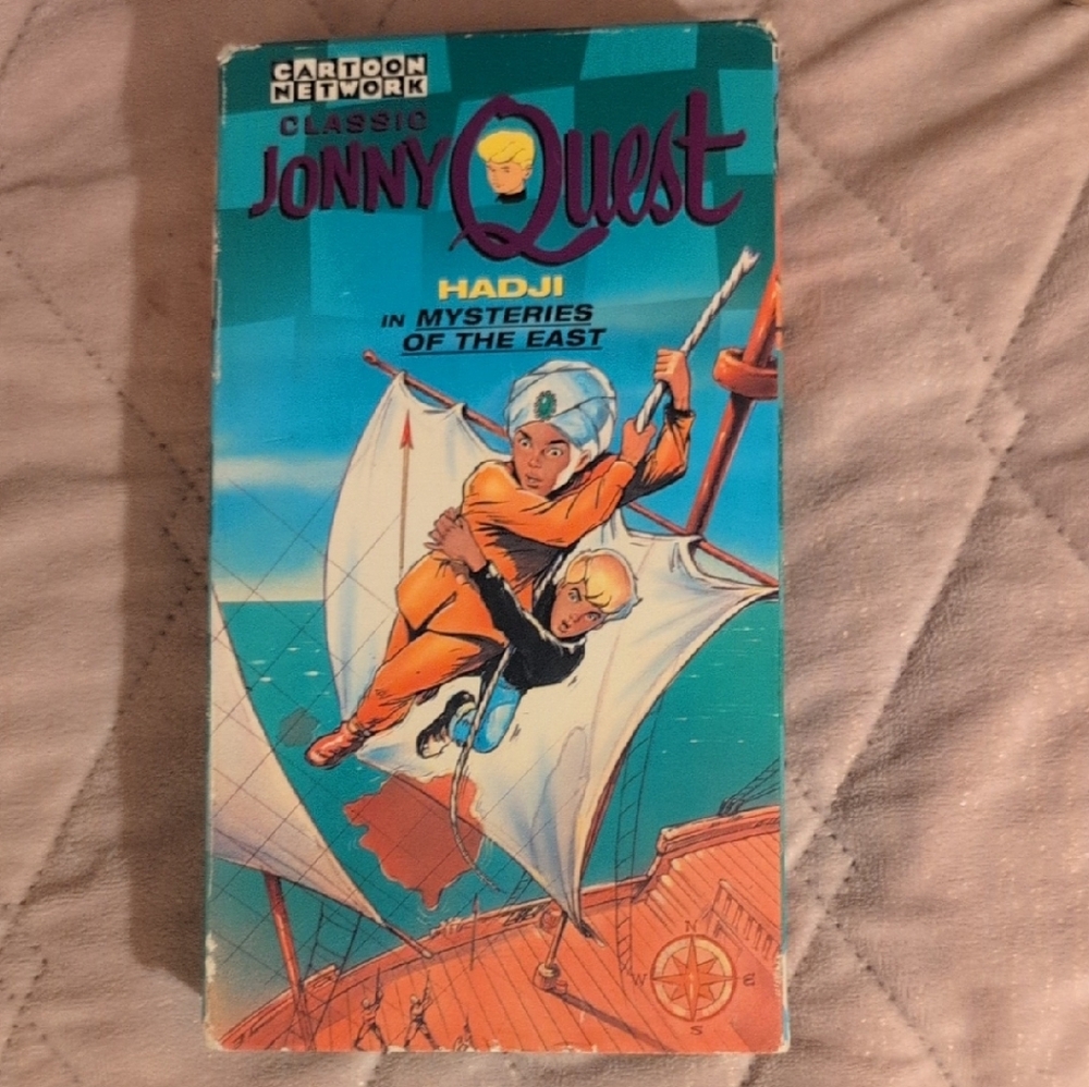 Cartoon Network Classic Jonny Quest VHS - Blue and Orange